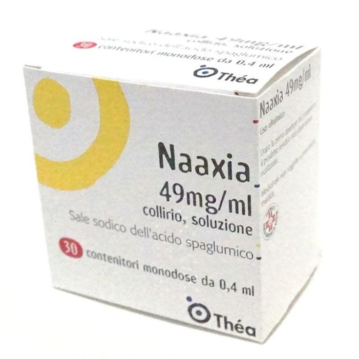 Naaxia Collirio 4,9% Th&eacute;a 30 Flaconi