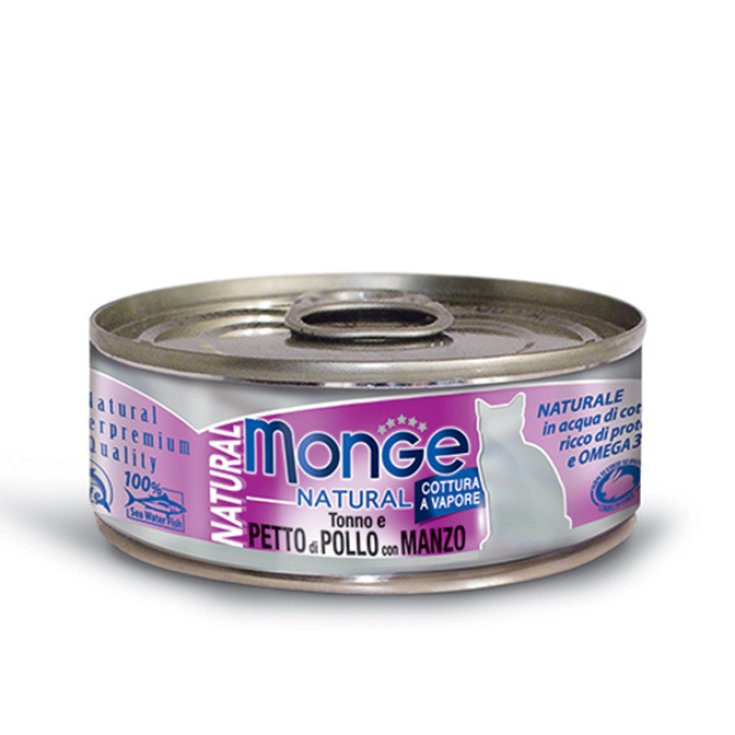 Natural Superpremium Tonno e Petto di Pollo con Manzo - 80GR