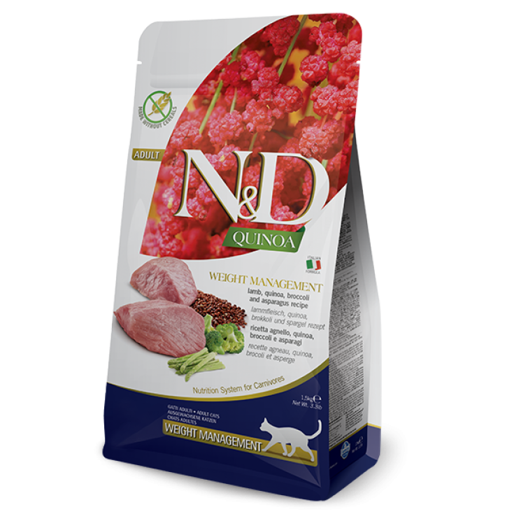 Natural & Delicious Quinoa Weight Management Agnello Broccoli e Asparagi - 1,50KG