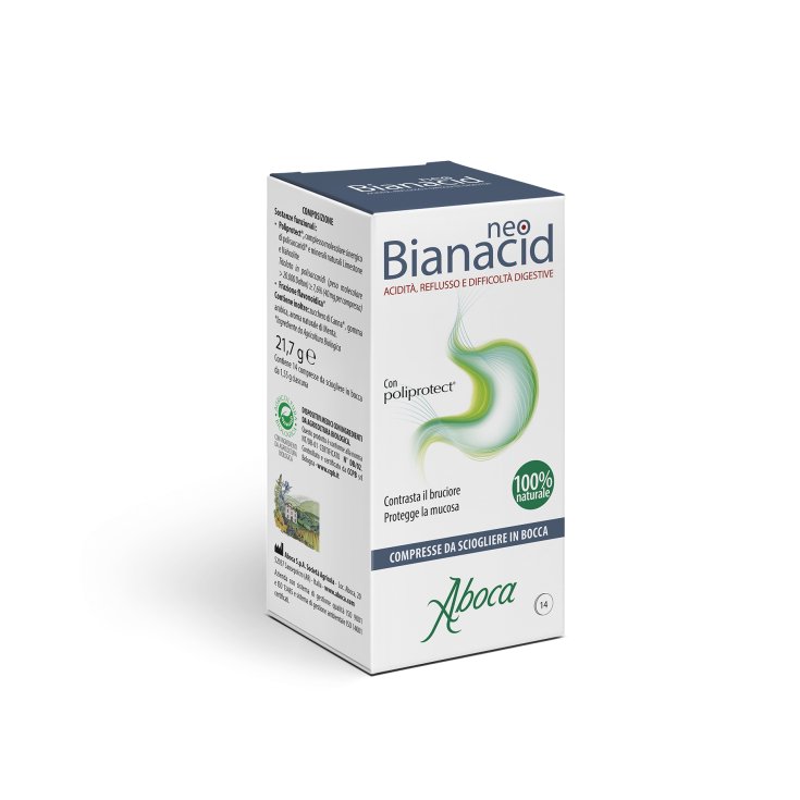 NeoBianacid Aboca 14 Compresse Masticabili