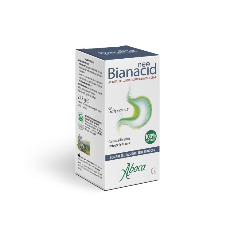 NeoBianacid Aboca 14 Compresse Masticabili