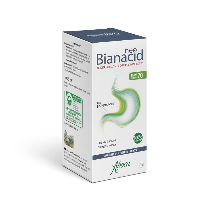 NeoBianacid Aboca 70 Compresse Masticabili