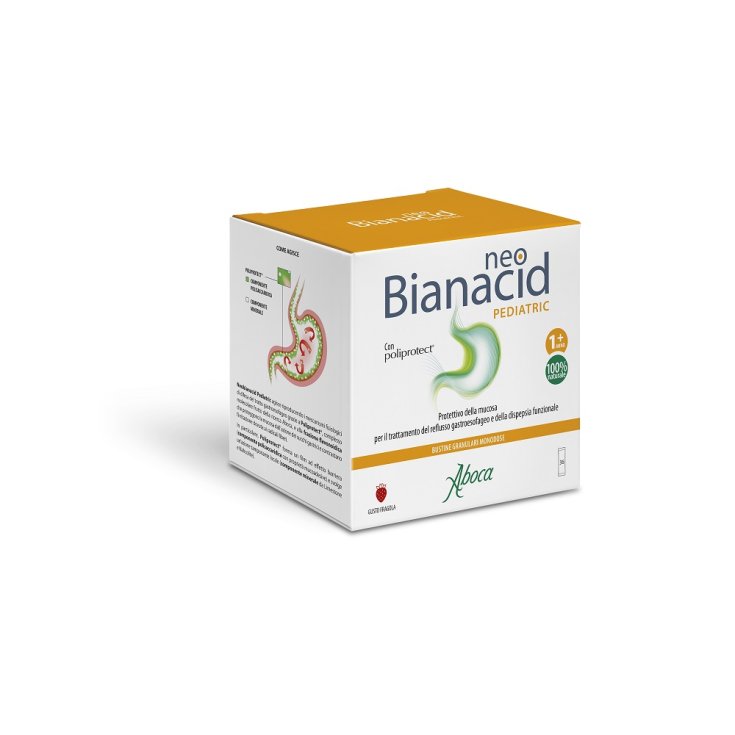 NeoBianacid Pediatric Aboca 36 Bustine Fragola