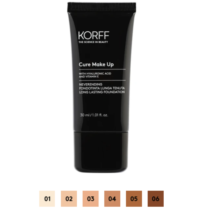 Neverend Fondotinta Lunga Tenuta Korff 02 30ml