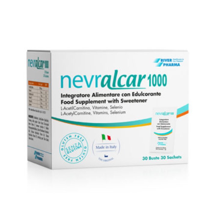 Nevralcar 1000 River Pharma 30 Bustine Nevralcar 1000 River Pharma 30 Bustine