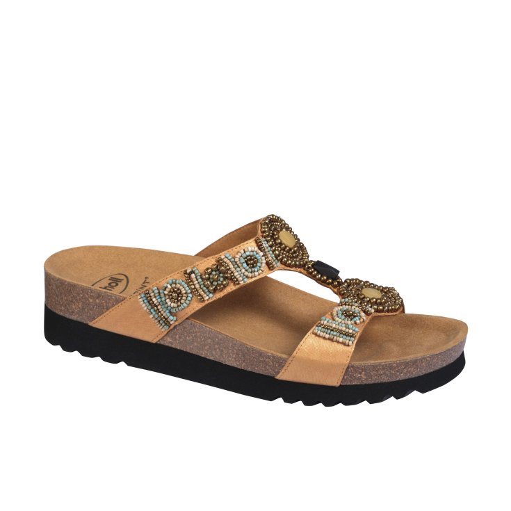 New Bogot&agrave; Scholl&reg; Sandalo Donna Bioprint&reg; Oro Misura 39