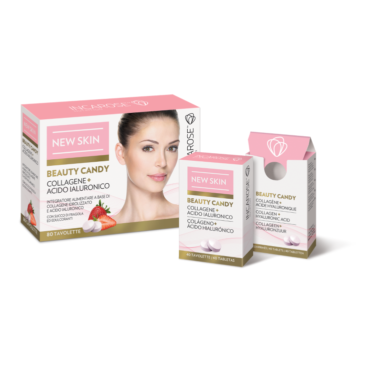 New Skin Beauty Candy Incarose 80 Tavolette