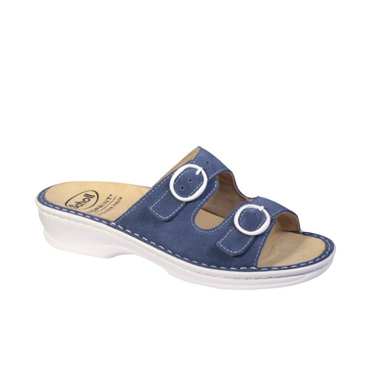 Nicoletta Scholl&reg; Ciabatta Donna Bioprint&reg; Blu Misura 38