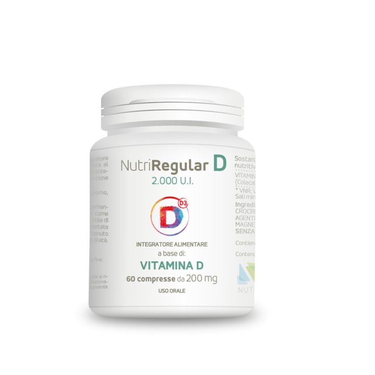 NutriRegular D 2.000 U.I. Vegan Nutrileya 60 Compresse