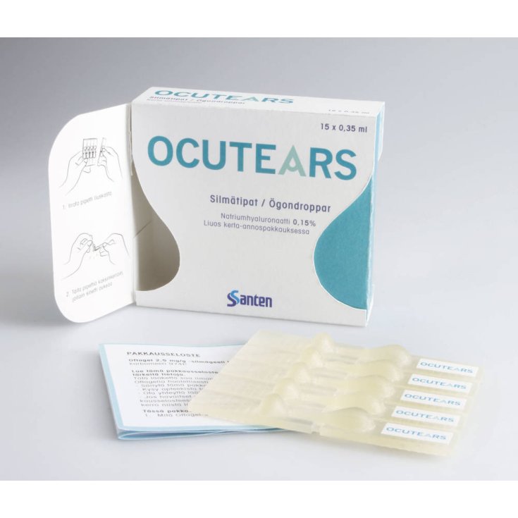 OCUTEARS&reg; HYDRO+ HA 4% Santen 10ml 15x0,35ml