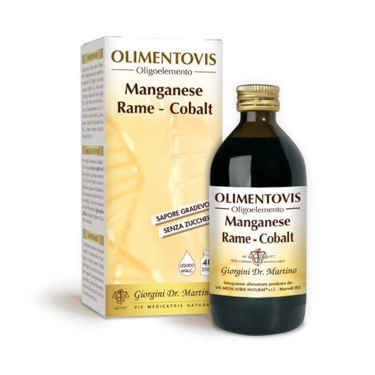 Olimentovis Manganese-Rame-Cobalto Dr. Giorgini 200ml