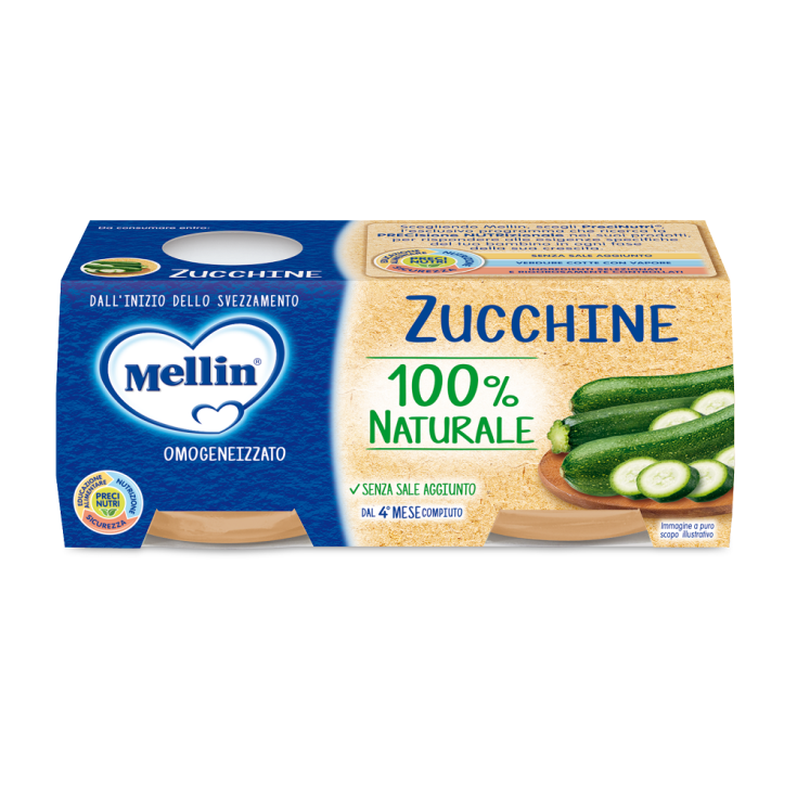Omogeneizzato Di Zucchine Mellin 2x80g