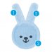 Oral Care Rabbit Azzurro Mam 1 Pezzo