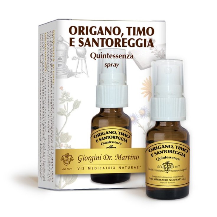Origano Timo Santoreggia Quintessenza Dr. Giorgini 15ml