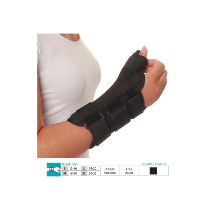 Orione 221 Polsiera Pollice Destro Safte Nero Taglia M