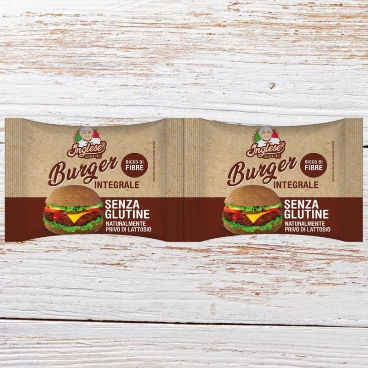 Pan Burger Integrale Inglese 80g