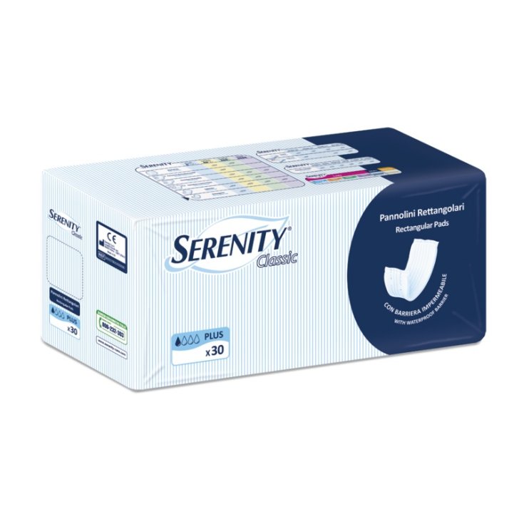 Rettangolare Con Barriera Serenity Classic 30 Pannolini