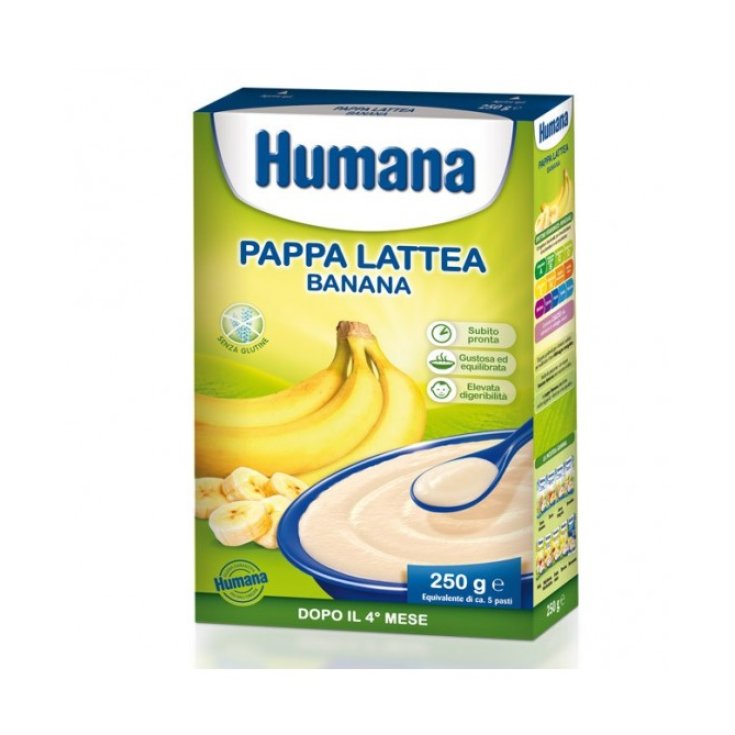 Pappa Lattea Banana Humana 250g