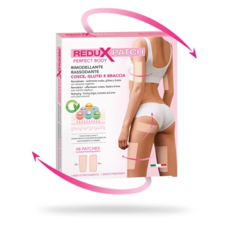 Reduxpatch Perfect Body Cosce Glutei E Braccia 48 Patch