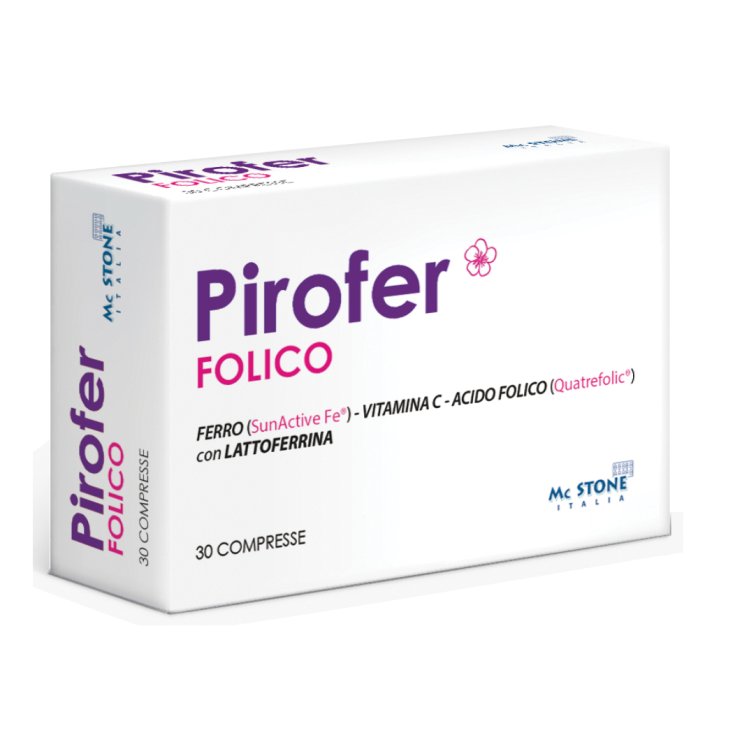 Pirofer Folico Mc Stone 30 Compresse