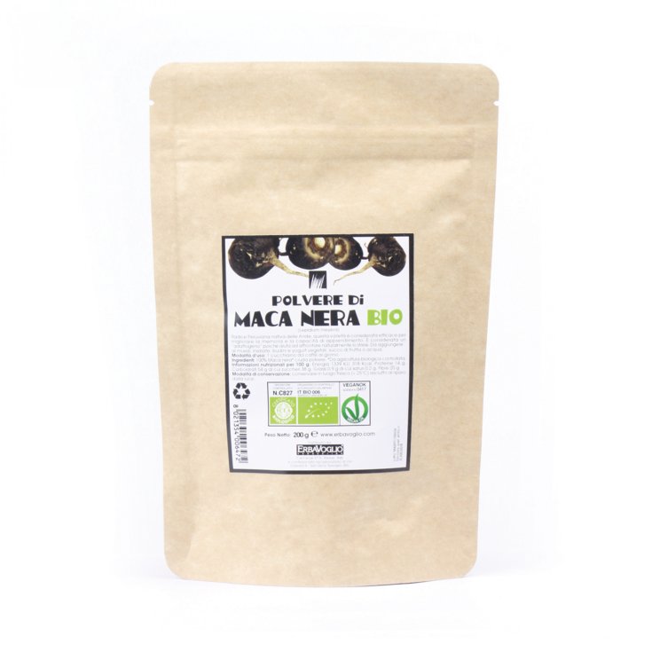 Polvere Di Maca Nera Bio Erbavoglio 200g