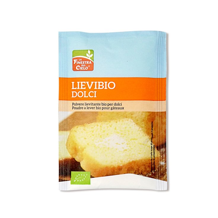Polvere Lievitante Bio Per Dolci 4 bustine da 21g La Finestra Sul Cielo