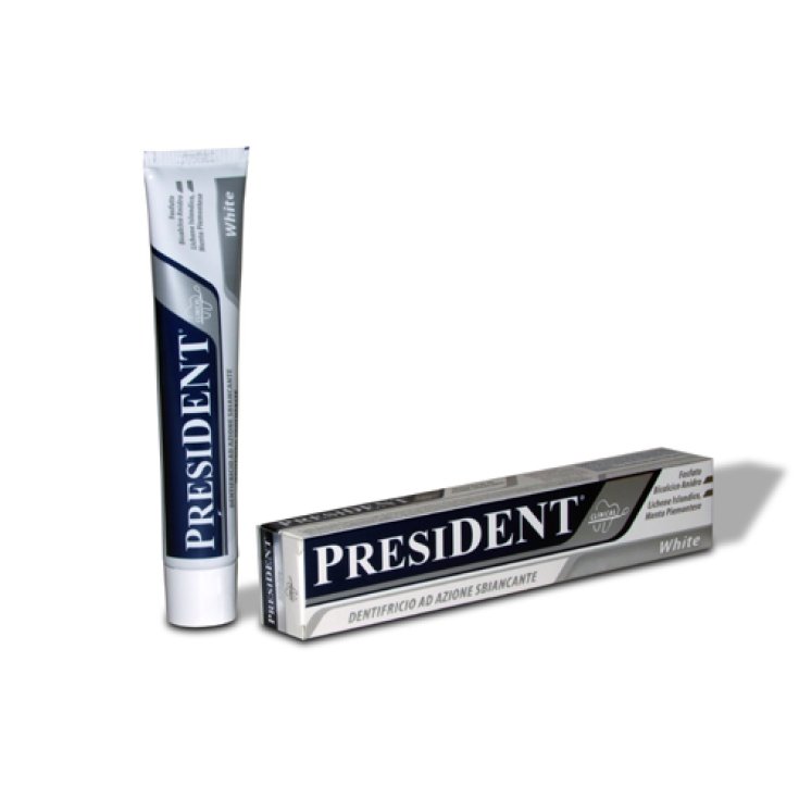 PresiDent White Dentifricio Azione Sbiancante 75ml