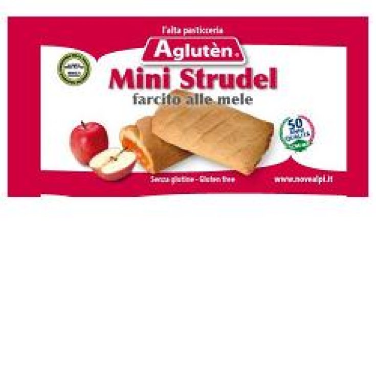 Agluten Mini Strudel Alle Mele Senza Glutine 40g