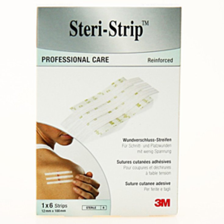 Steristrip 3m 12x100mm 6 pezzi