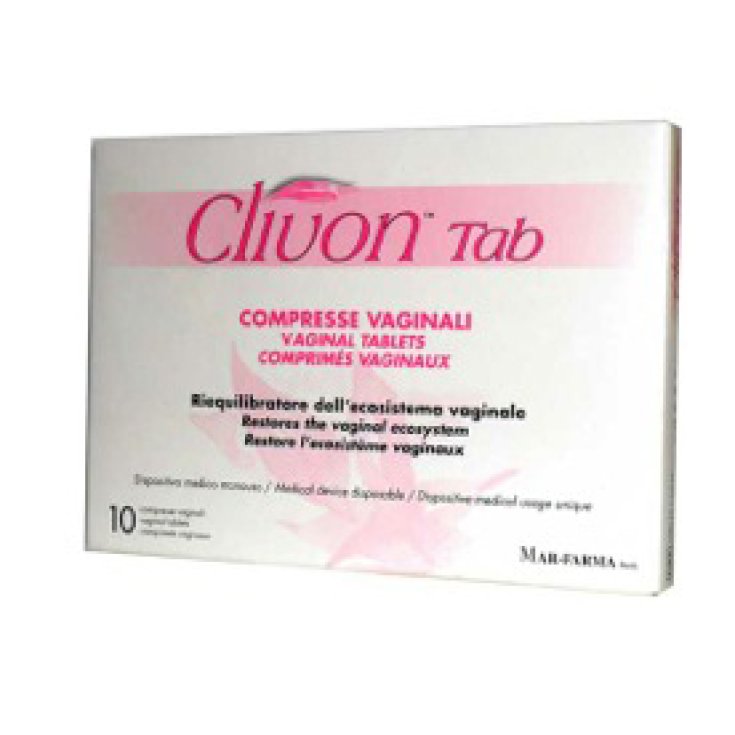 Mar-Farma Clivon Tab Compresse Vaginali 10 Pezzi