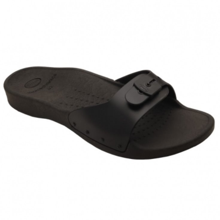 Scholl Sun Pvc Ciabatta Uomo Tomaia PVC Colore Nero Misura 40