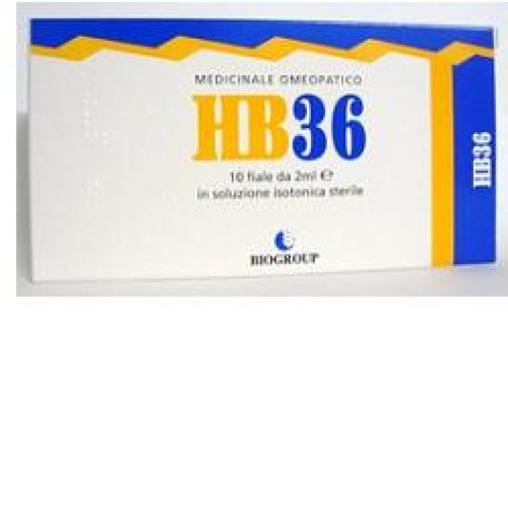 Biogroup Hb 36 Ridismen 10 Flaconi 2ml