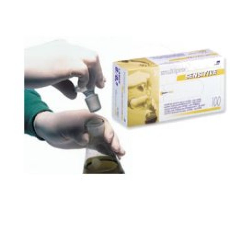 Ico Guanti Multipro Sensitive Guanti Medicali Taglia L 100 Pezzi