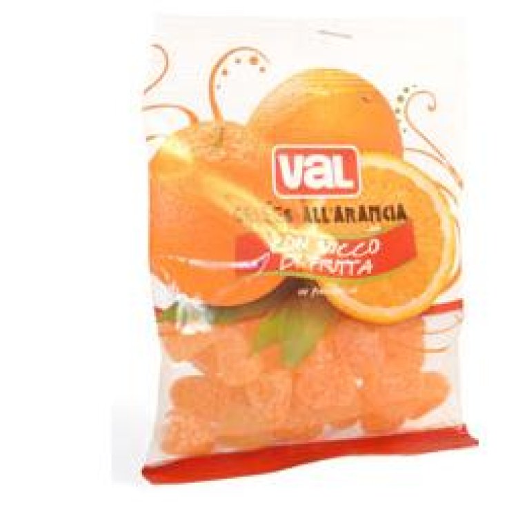 Val Gelatine Arancia Bustina 60g