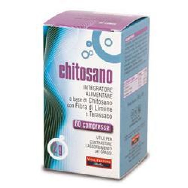 Vital Factor Chitosano Slimming Integratore Alimentare 60 Compresse
