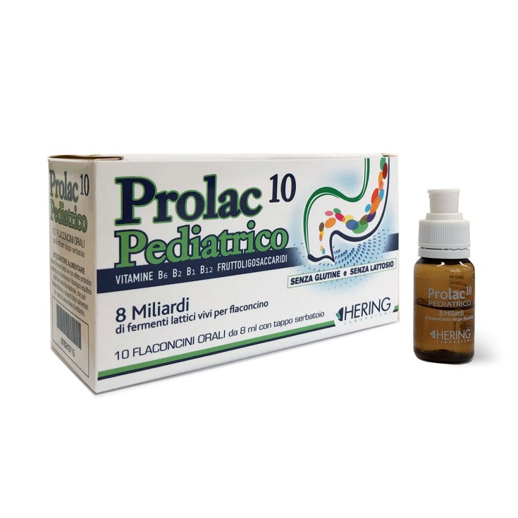 Prolac 10 Pediatrico HERING 10 Flaconcini