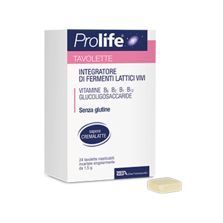 Prolife Tavolette Zeta Farmaceutici 24 Tavolette Masticabili