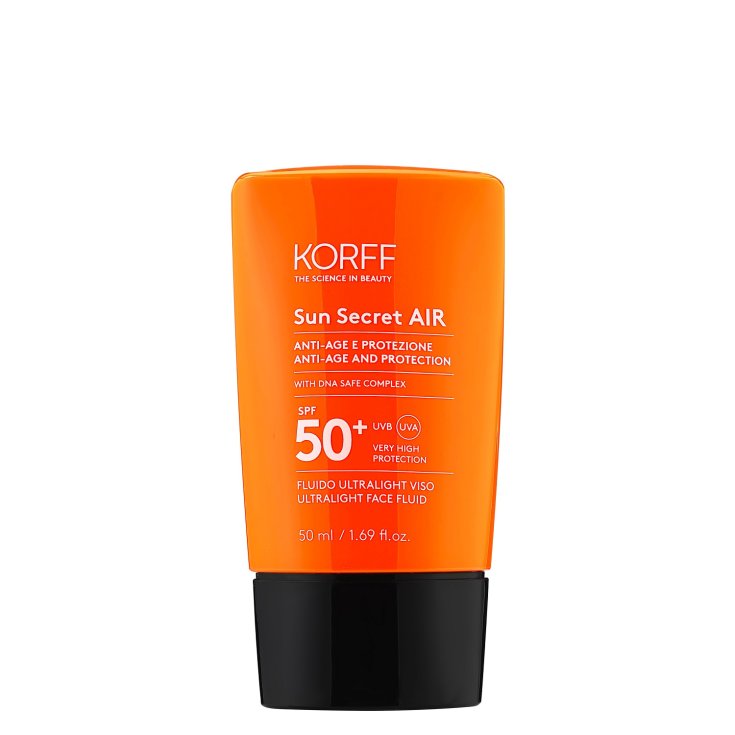 Protezione Anti-Et&agrave; SPF50+ Sun Secret Air KORFF 50ml