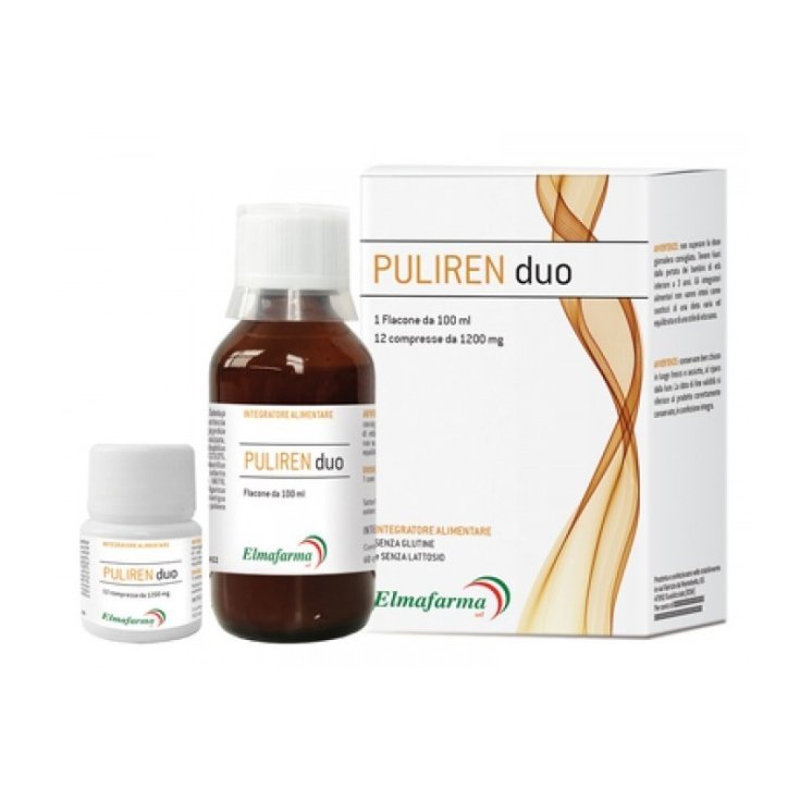 Puliren Duo Elmafarma 100 ml +12 Compresse
