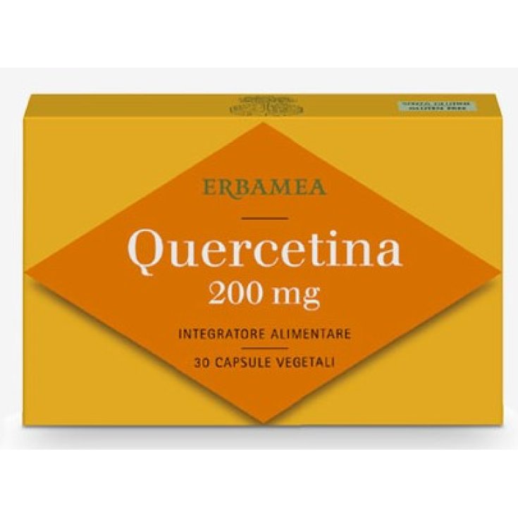 Quercetina 200mg Erbamea 30 Capsule Vegetali
