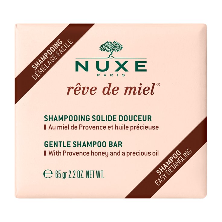 Shampoo Solido Delicato Al Miele R&ecirc;ve De Miel&reg; Nuxe 65g