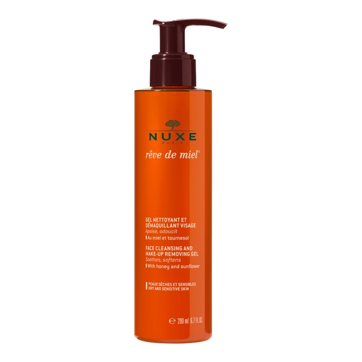 Gel Struccante E Detergente Al Miele R&ecirc;ve De Miel&reg; Nuxe 200ml