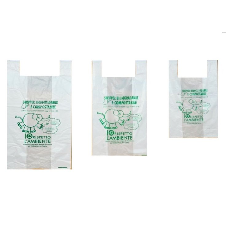 Sacchetti Biocompostabili Basilotti 17+3+3x35