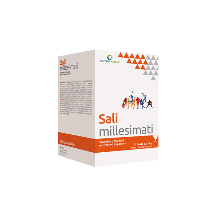 Sali Millesimati NutriFarma by Aqua Viva 10 Bustine Da 20g