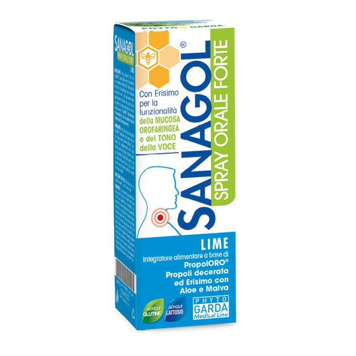 SANAGOL SPRAY ORALE FORTE Lime Phyto Garda 20ml