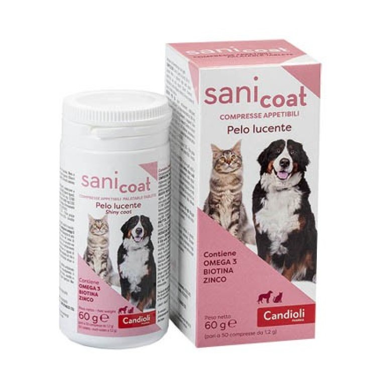 Sani Coat Pelo Lucente Candioli 50 Compresse