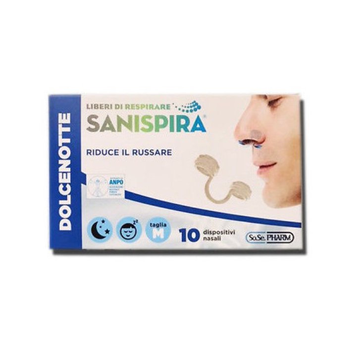 Sanispira&reg; Dolcenotte Taglia M 10 Pezzi