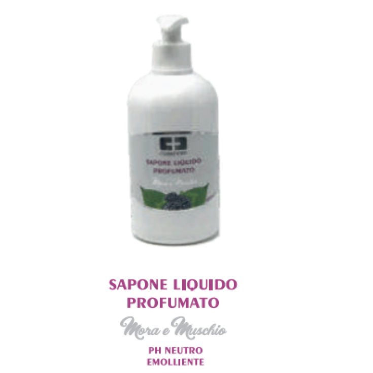 Sapone Liquido Mora Muschio CuraDerm 500ml