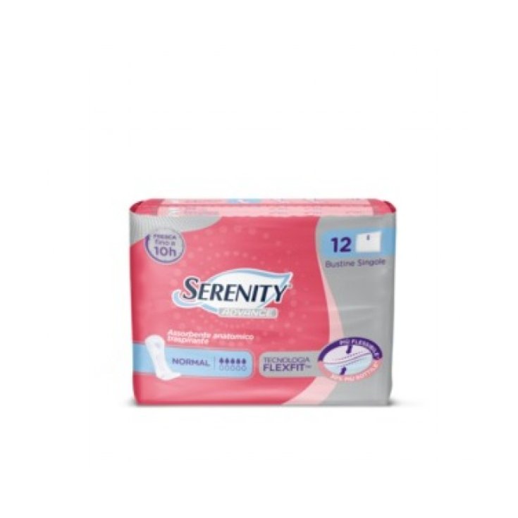 Serenity Advance Assorbente Anatomico Normal 12 Pezzi