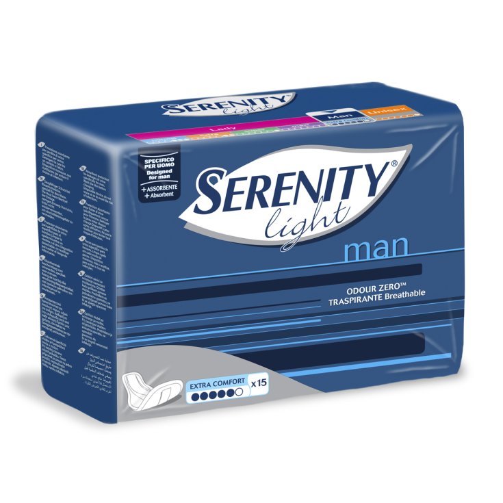 Serenity Light Man Extra Comfort 15 Pezzi